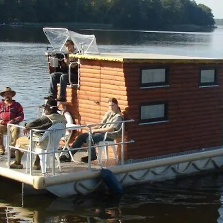 Kleines Hausboot - Ideal Fuer Ihren Angelurlaub! Botel Lychen